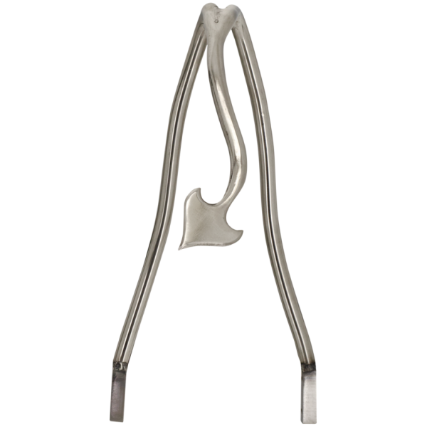 666 STYLE DEVILS TAIL SISSY BARS Sissy bar 14" devil tail Polished 7,5"