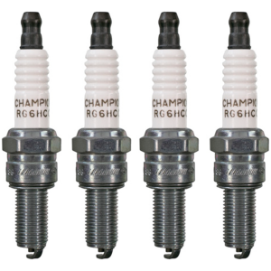 CHAMPION SPARK PLUGS Set of 4 Champion Sparkplugs RG6HCC