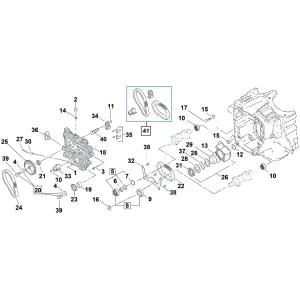 CAM CHAIN PARTS FOR EARLY TWIN CAM GHDP CHAIN TENSIONER, PRIMARY TC99-06