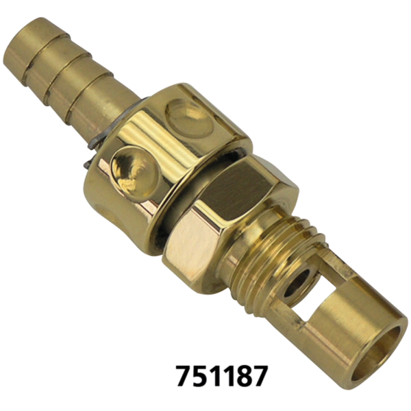 CARBURETOR MOUNTED FUEL VALVE FOR S&S CARBURETORS K-Tech petcock for S&S E/G carb