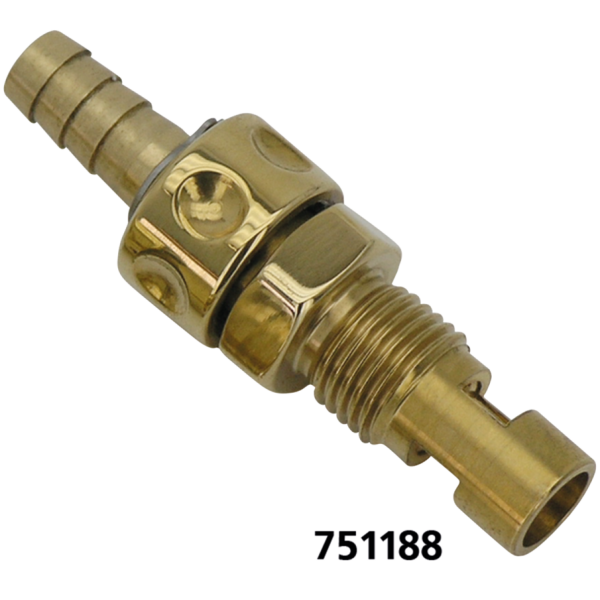 CARBURETOR MOUNTED FUEL VALVE FOR S&S CARBURETORS K-Tech petcock for S&S B carb