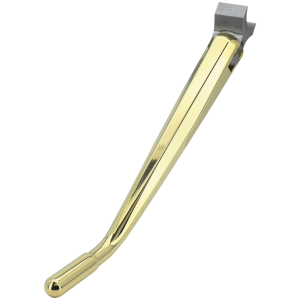 WELD-ON KICKSTAND BY KUSTOM TECH K-Tech weld-on diamond kickstand brass