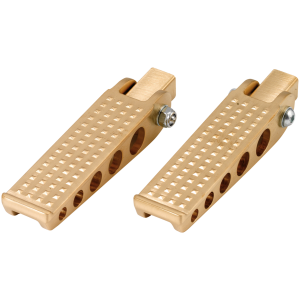 KUSTOM TECH FORGED BRASS KNURLED PEGS K-Tech forged satin brass knurled pegs