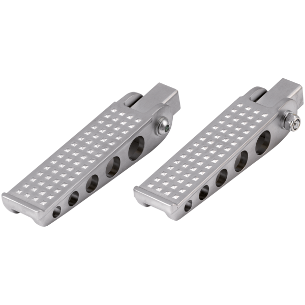 KUSTOM TECH FORGED BRASS KNURLED PEGS K-Tech forged satin chrome knurled pegs