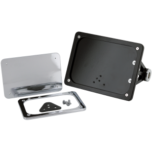LICENSE PLATE FRAMES AND BACKING PLATES