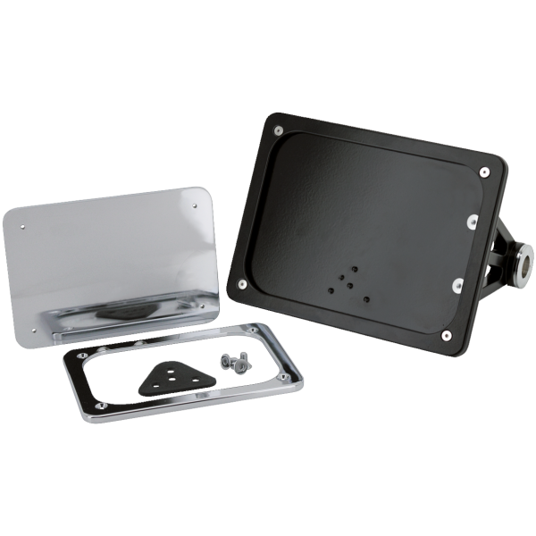 LICENSE PLATE FRAMES AND BACKING PLATES GZP Black license frame Austria 170x210