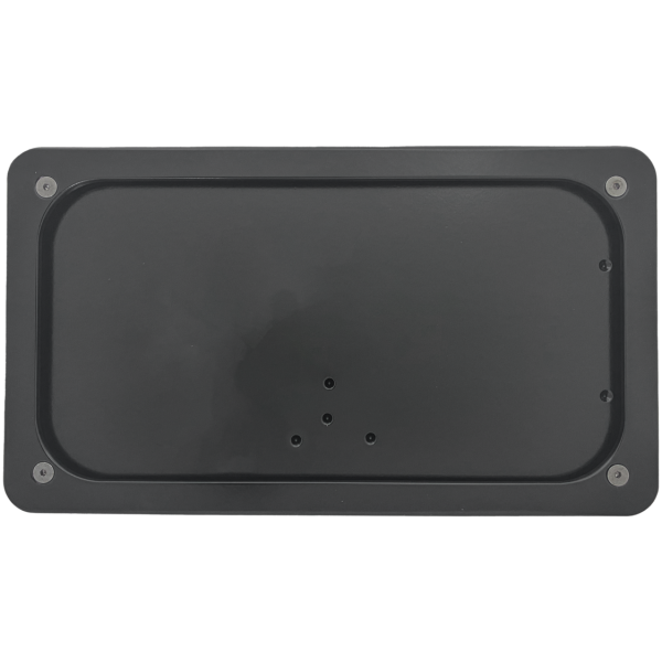 LICENSE PLATE FRAMES AND BACKING PLATES GZP Black license frame Hungary 134x242