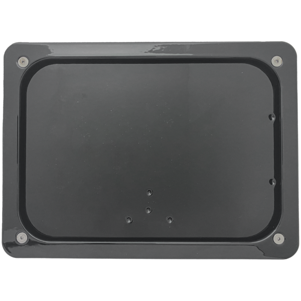 LICENSE PLATE FRAMES AND BACKING PLATES GZP Black license frame Spain 160x220