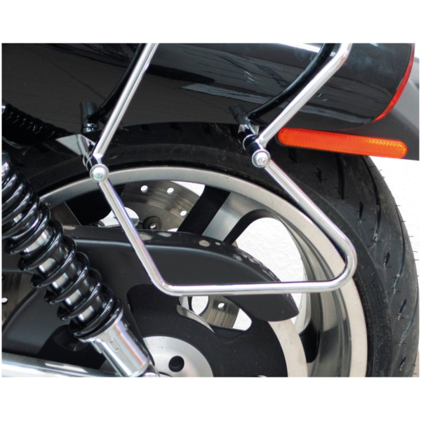 FEHLING SADDLEBAG SUPPORTS Chrome Saddle Bag Supports VRSCF09-17
