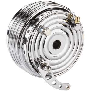 KUSTOM TECH MINI FRONT BRAKE DRUM K-Tech mini front drum brake chrome
