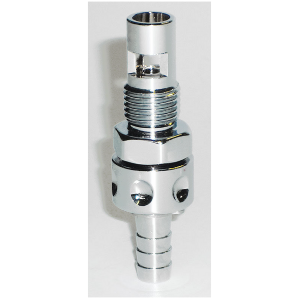CARBURETOR MOUNTED FUEL VALVE FOR S&S CARBURETORS K-Tech petcock for S&S Super B chrome