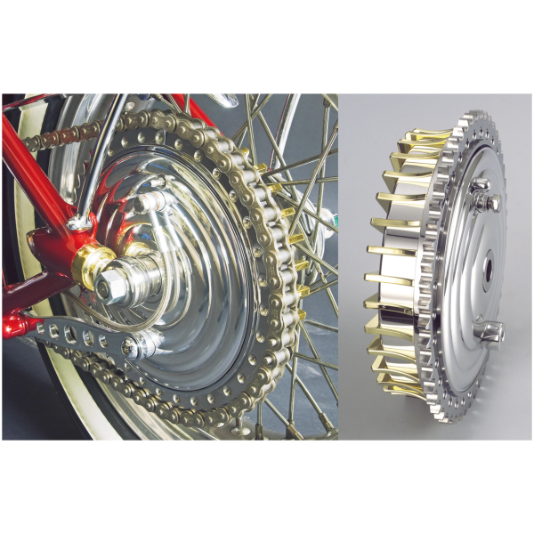 K-TECH HYDRAULIC BRAKE DRUM K-Tech rear Drum brake w/brass fins