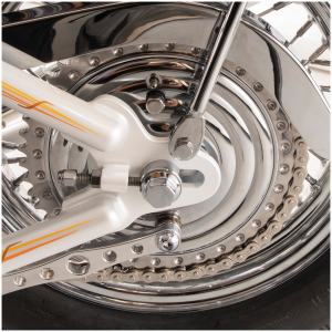 K-TECH HYDRAULIC BRAKE DRUM K-Tech rear Drum brake w/chrome fins