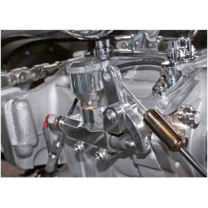 KUSTOM TECH MINI REAR BRAKE MASTER CYLINDER K-Tech mini rear brake m/c polished