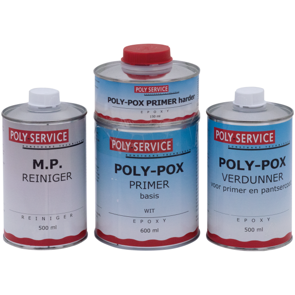 TANK CURE EPOXY TANK COATING UN-1263 Poly-Pox primer set 750ml f/ alu