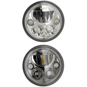 VISION-X 7" HALO LED HEADLIGHT UNIT Vision X round 7" Chrome with halo