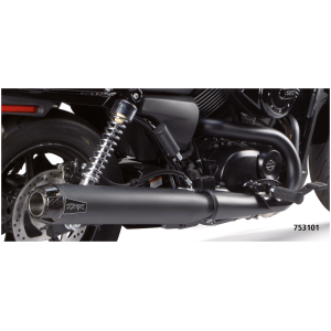 TWO BROTHERS RACING SLIP-ON MUFFLERS 2Bros Street XG750 15-UP BLACK S/O - STD