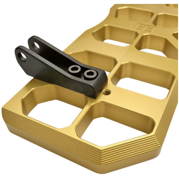 BRASS BALLS MOTO FLOOR BOARDS Moto Floor Boards - Gold