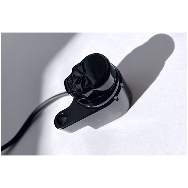 RBW-SKULL RIDE MODE SELECTOR FOR HARLEY-DAVIDSON WITH THROTTLE BY WIRE RBW Skull black TBW14-15 right side