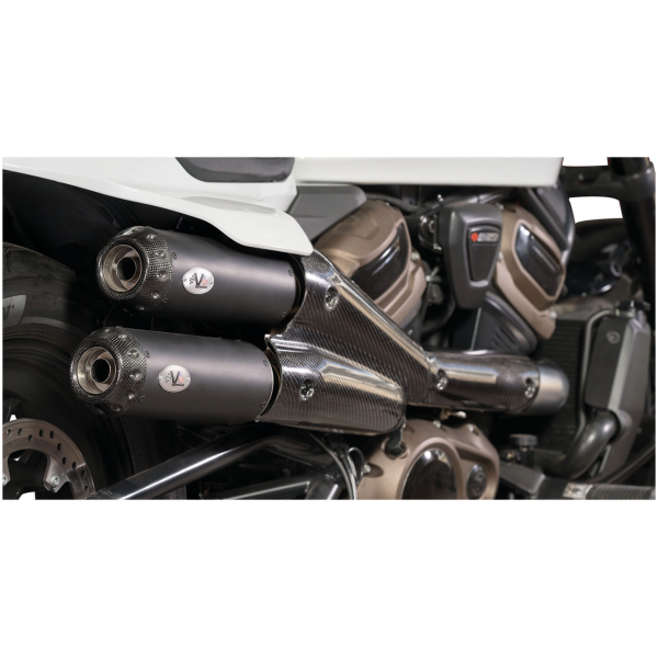V-PERFORMANCE EXHAUST FOR RH1250S SPORTSTER S e-5 V-Performance BLK Slip-on RH21-UP
