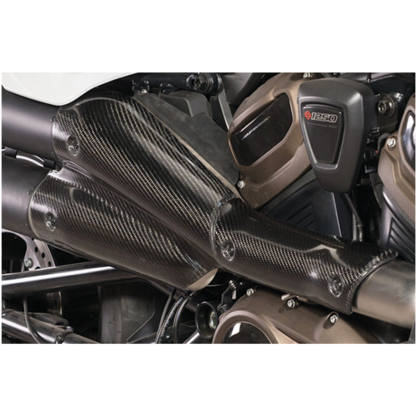 V-PERFORMANCE EXHAUST FOR RH1250S SPORTSTER S Carbon Fiber Heat Shield for 754862/74