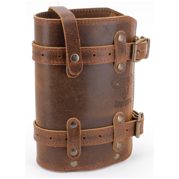 TEXAS LEATHER FUEL FRIEND CANISTER HOLDERS Texas Leather 1.5L Canister Holder Rngr