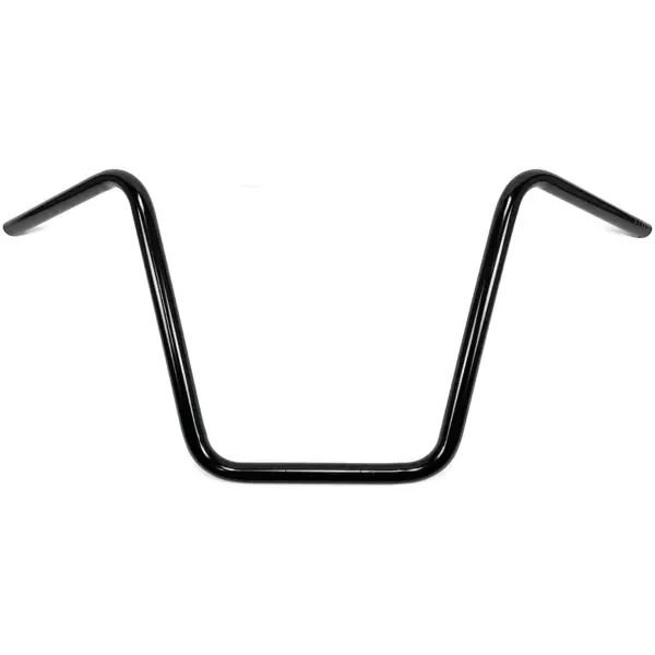 WESTLAND CUSTOMS ONE INCH DIAMETER APE HANGERS 1" Ape Hanger 15" BLK dimpled