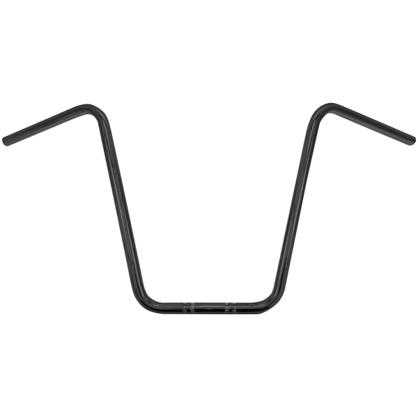 WESTLAND CUSTOMS ONE INCH DIAMETER APE HANGERS 1" Ape Hanger 17" BLK non-dimpled