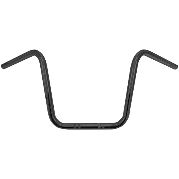 WESTLAND CUSTOMS ONE INCH DIAMETER APE HANGERS 1" Ape Hanger 12" BLK dimpled