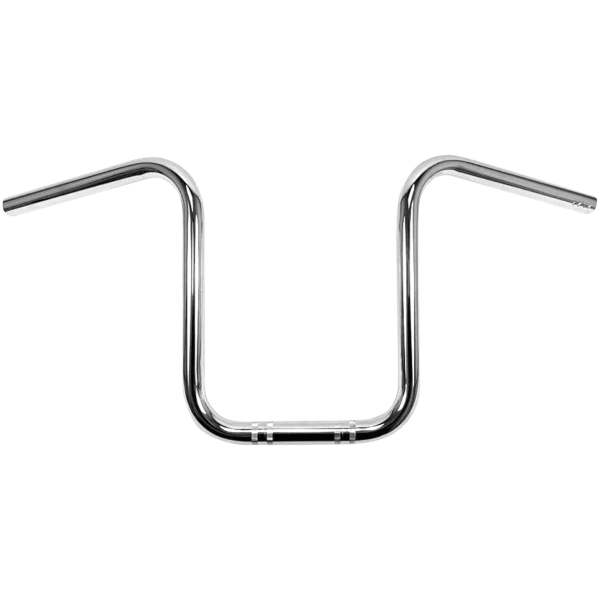 WESTLAND CUSTOMS ONE INCH DIAMETER NARROW APE HANGERS 1" Narrow Ape Hanger 12" CHR dimpled