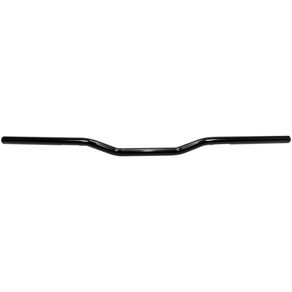 WESTLAND CUSTOMS ONE INCH DIAMETER FLAT CROSS HANDLEBARS 1" Handlebars Flat Cross BLK dimpled