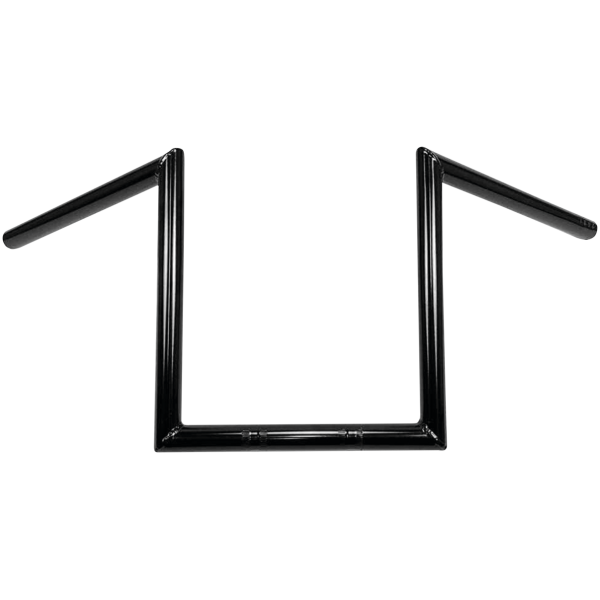 WESTLAND CUSTOMS ONE INCH DIAMETER SQUARE APE HANGERS 1" Handlebars Square 12" BLK