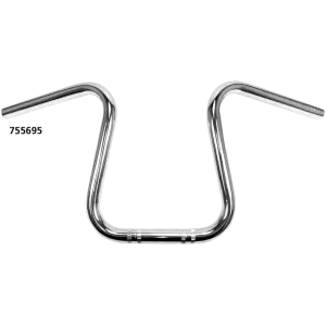 WESTLAND CUSTOMS ONE INCH DIAMETER BOBBER APE HANGERS 1" Handlebars Bobber One BLK dimpled