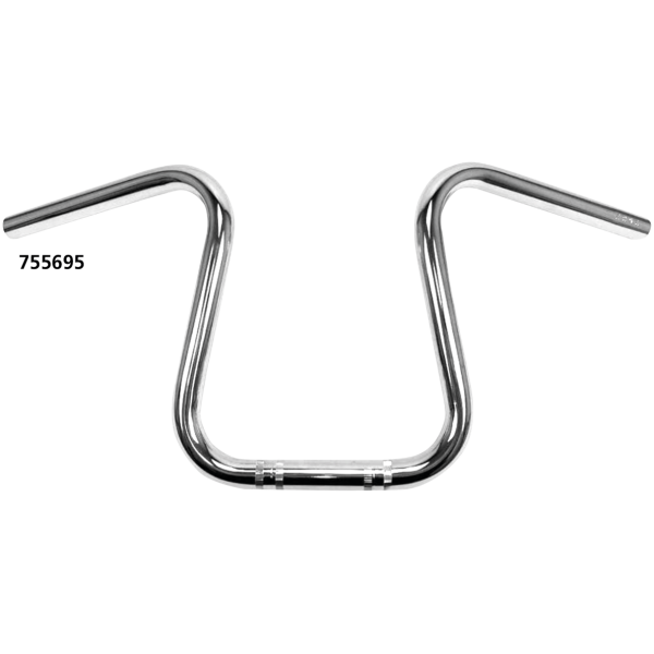 WESTLAND CUSTOMS ONE INCH DIAMETER BOBBER APE HANGERS 1" Handlebars Bobber One BLK dimpled