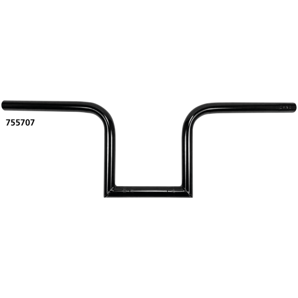 WESTLAND CUSTOMS ONE INCH DIAMETER BOBBER HANDLEBARS 1" Handlebars Bobber Three BLK