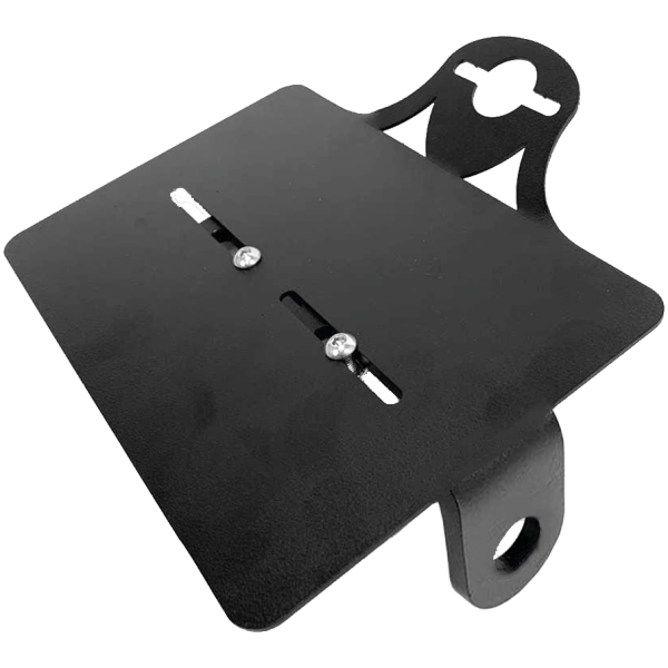 WESTLAND CUSTOMS SIDE MOUNT LICENSE PLATE BRACKETS Sidemount NL/BE 1/2" mounting hole