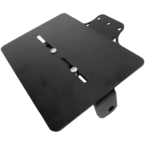 WESTLAND CUSTOMS SIDE MOUNT LICENSE PLATE BRACKETS Sidemount NL/BE f/ led light 3/8" mounti
