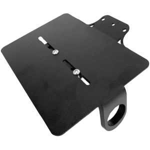 WESTLAND CUSTOMS SIDE MOUNT LICENSE PLATE BRACKETS Sidemount NL/BE f/ led light 1" mounting