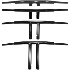 WESTLAND CUSTOMS CLUB STYLE SUPER FAT CHONKY T-BARS 1.5" Chonky T-Bar Club Style 12" Black