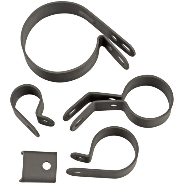HEADERS FOR KNUCKLEHEADS Blk Knucklehead BT41-47 exhaust clampkit