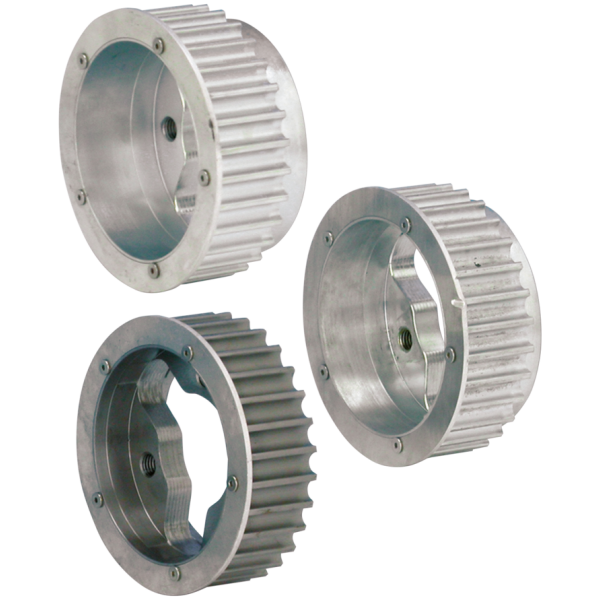 OFF-SET DRIVE PULLEYS FOR V-ROD Offset pulley VRSC04-17 55mm 30t