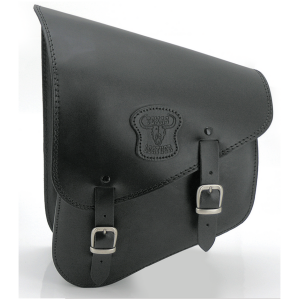 TEXAS LEATHER SOFTAIL SWING ARM BAGS TL Softail 5.5L sidebag f/fuelbttl 84-17