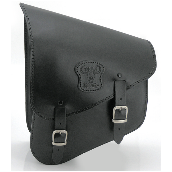 TEXAS LEATHER SOFTAIL SWING ARM BAGS TL Softail 5.5L sidebag f/fuelbttl 84-17