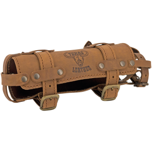 ZODIAC "BIDÓN DE COMBUSTIBLE" FUEL BOTTLE Texas Leather Fuel/Drink Holder Ranger