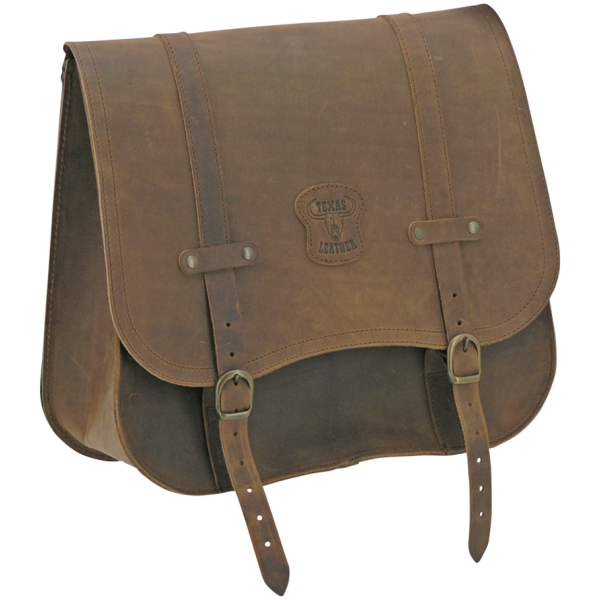 TEXAS LEATHER SIDE SADDLEBAG Texas Leather saddlebag 32L Ranger