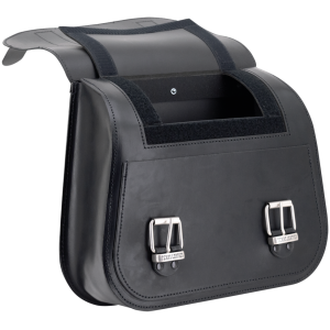 TEXAS LEATHER MEDIUM SIDE SADDLEBAG Texas Leather Gen 2 small Side bag black