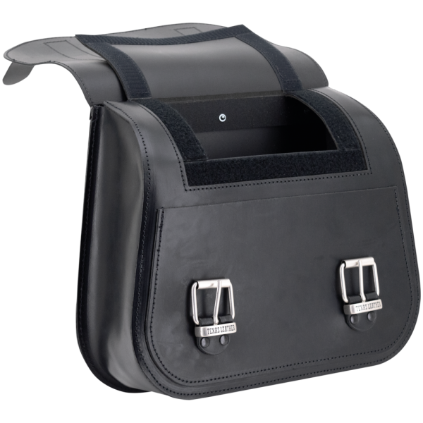 TEXAS LEATHER MEDIUM SIDE SADDLEBAG Texas Leather Gen 2 small Side bag black