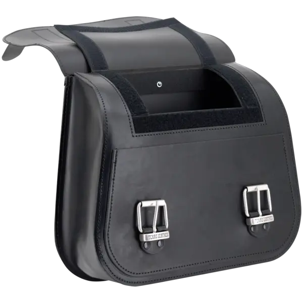 TEXAS LEATHER MEDIUM SIDE SADDLEBAG Texas Leather Gen 2 small Side bag black