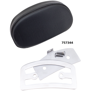 SISSY BAR PADS Smooth sissy bar pad,W=3.5" H=6.25"