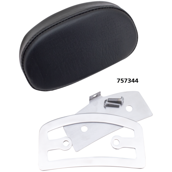 SISSY BAR PADS Smooth sissy bar pad,W=3.5" H=6.25"